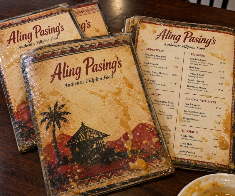 Say Goodbye to Sticky, Germy Paper Menus